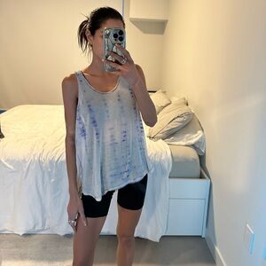 Aritiza Talula Blue Sports Top